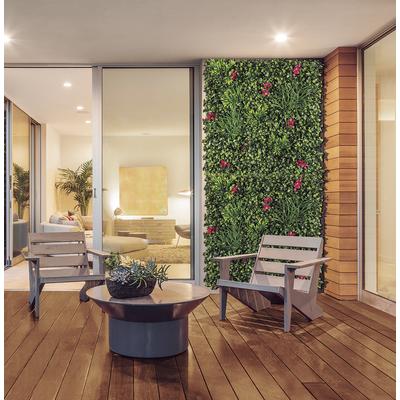 VERTICAL VILLA  zöldfal Bougainvillea virággal